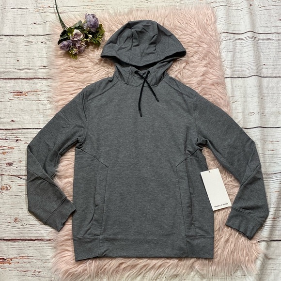 NWT Ministry of Supply Fusion Terry For All Hoodie in Classic Grey Heather XXXS - Picture 2 of 9